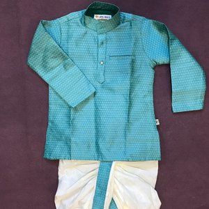 Babies Indian Attire --> Shirt / Kurta & Pants / Dhoti , sz 1-2